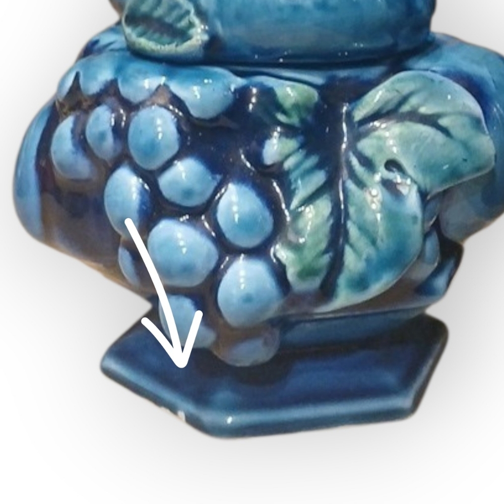 Mood Indigo Blue Sugar Dish Bowl - Picture 7 of 7
